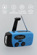 Hand-Crank Dynamo Radio